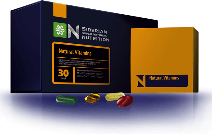 Natural Vitamins Siberian Super Natural Nutrition, 30 пакетов по 4 ...