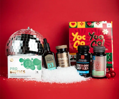 Запускаем новогодние розыгрыши в социальных сетях: дарим заряд здоровья на год