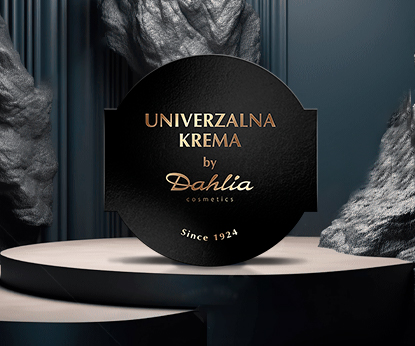 Упаковка универсального крема Dahlia: надежная защита без лишних элементов