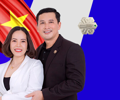 Новые Platinum Business Leaders Tống Thị Thuý – Ngô Văn Cát: без трудностей не было бы успеха!