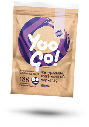 Мармелад Yoo Go (черника)
