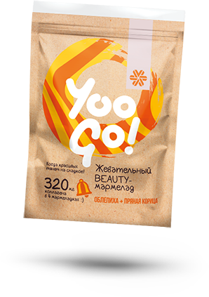 Мармелад Yoo Go (облепиха + корица)