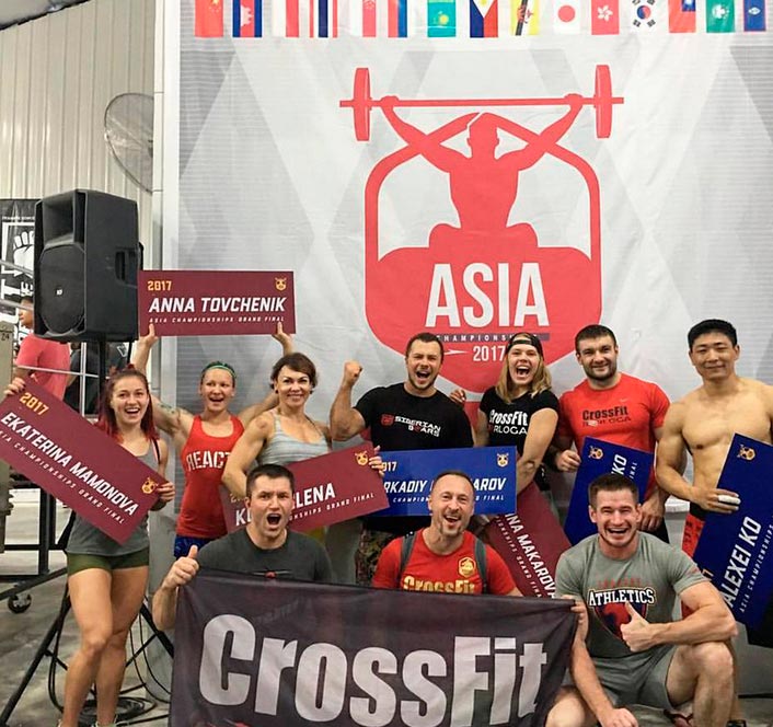 Участники Кубка Азии Crossfit
