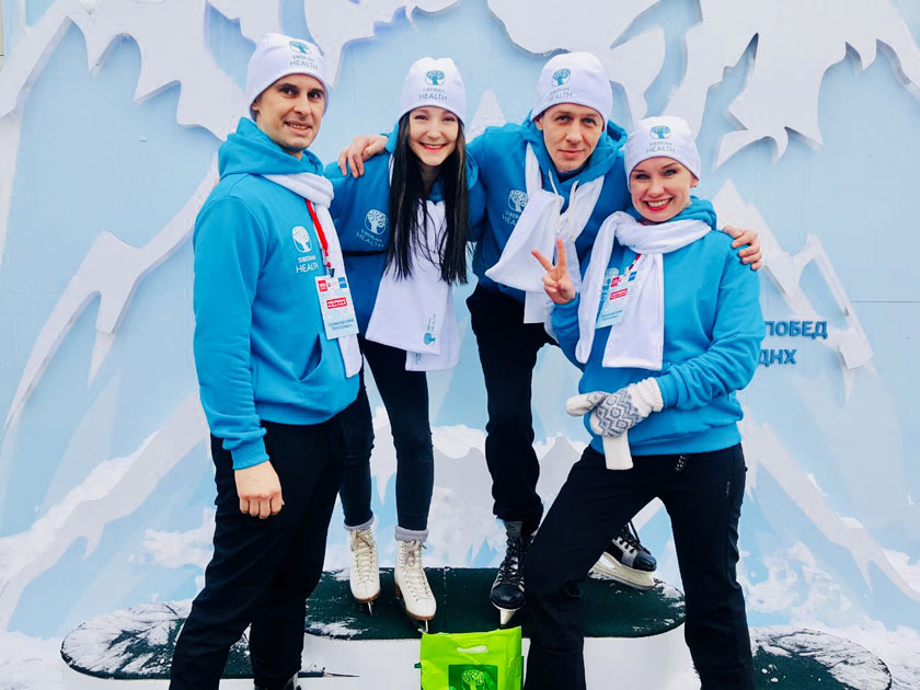 «Сибирское здоровье» на Дне зимних видов спорта на ВДНХ
